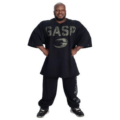 Gasp Heavyweight Iron Tee (Black) спортивная мужская футболка для бодибилдинга F-1440 фото