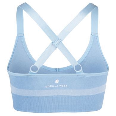 Спортивний жіночий топ Selah Seamless Bra (Blue) Gorilla Wear Tj-136 фото