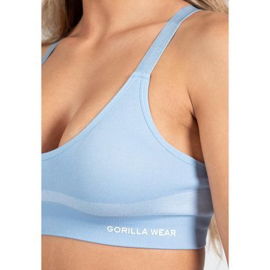 Спортивний жіночий топ Selah Seamless Bra (Blue) Gorilla Wear Tj-136 фото