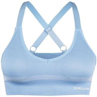 Спортивний жіночий топ Selah Seamless Bra (Blue) Gorilla Wear Tj-136 фото