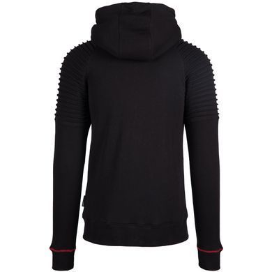 Gorilla Wear Georgia Zip Hoodie (Black) мужская спортивная худи для бодибилдинга. ZH-1222 фото