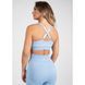 Спортивний жіночий топ Selah Seamless Bra (Blue) Gorilla Wear Tj-136 фото 2