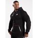 Gorilla Wear Georgia Zip Hoodie (Black) мужская спортивная худи для бодибилдинга. ZH-1222 фото 1