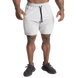Спортивные мужские шорты  Tapered Shorts (Light Grey ) Gasp   SwH-303 фото 1