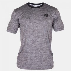 Спортивна чоловіча футболка Roy T-shirt (Gray/Black) Gorilla Wear F-567 фото