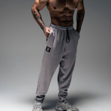 Explosive Fibres Stretch Thermal Waffle Pant (Alloy Grey) спортивные мужские штаны для бодибилдинга. SwP-1331 фото