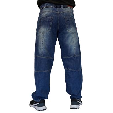 Джинсові чоловічі штани "Urban" Jeans (wash blue)  Brachial Je-720 фото