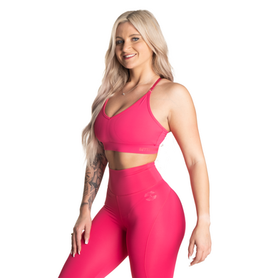 Спортивный женский топ High Line Short Top (Pink) Better Bodies SjT-1078 фото