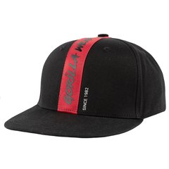Спортивна чоловіча кепка Malone Snapback Cap (Black) Gorilla Wear TD-509 фото