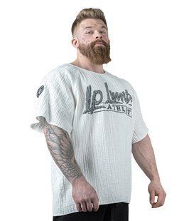 Legal Power Rag LpLimits Crinkle Muslin (White) спортивная мужская футболка для бодибилдбинга. F-1457 фото