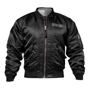 Спортивная мужская куртка Utility jacket (Black) GASP GpJ-721 фото