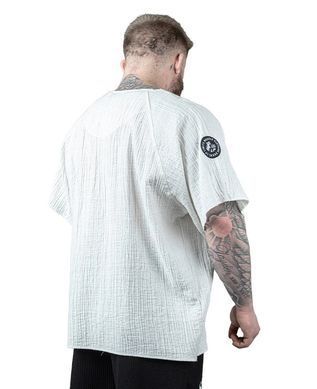 Legal Power Rag LpLimits Crinkle Muslin (White) спортивная мужская футболка для бодибилдбинга. F-1457 фото