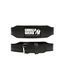 Спортивный мужской пояс 4 Inch Padded Leather Lifting Belt (Black/Gray) Gorilla Wear PLB-1240 фото 1