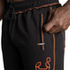 Спортивные мужские штаны Division Sweatpants (Black/Flame) Gasp Sp-505 фото 4