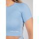 Gorilla Wear Selah Seamless Top (Blue) cпортивний жіночий топ для фітнесу. CrT-240 фото 5