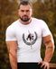 Спортивная мужская футболка Rock Hill T-Shirt (White) Gorilla Wear  F-111 фото 4