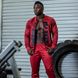 Спортивные мужские штаны  Ballinger Track Pants (Red) Gorilla Wear  TrP-42 фото 5