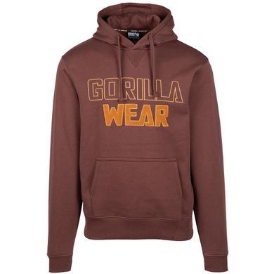 Спортивная мужская худи Nevada Hoodie (Brown) Gorilla Wear Hm-1368 фото