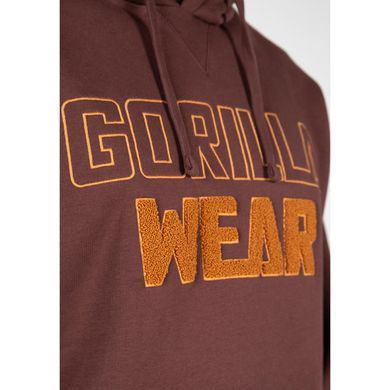 Спортивная мужская худи Nevada Hoodie (Brown) Gorilla Wear Hm-1368 фото