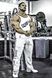 Спортивная мужская майка Stamina Rib Tank Top (White) Gorilla Wear  M-274 фото 4