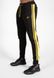 Спортивні унісекс штани  Banks Sweatpants (Black/Yellow) Gorilla Wear Sp-101 фото 1