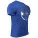 Спортивная мужская футболка Rocklin T-shirt (Royal Blue)  Gorilla Wear F-570 фото 2