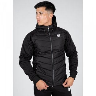 Спортивная мужская куртка Felton Jacket (Black) Gorilla Wear JSp-54 фото