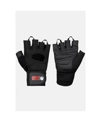 Gorilla Wear Jackson Lifting Gloves (Black) мужские спортивные перчатки для бодибилдинга. PT-1406 фото