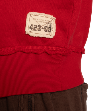 Gasp Throwback Sweater (Chili Red) спортивный мужской свитер для бодибилдинга. ThrS-1355 фото
