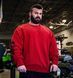 Gasp Throwback Sweater (Chili Red) спортивный мужской свитер для бодибилдинга. ThrS-1355 фото 8