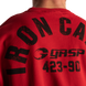 Gasp Throwback Sweater (Chili Red) спортивный мужской свитер для бодибилдинга. ThrS-1355 фото 6