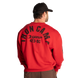 Gasp Throwback Sweater (Chili Red) спортивный мужской свитер для бодибилдинга. ThrS-1355 фото 3