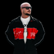 XXXL Explosivefibres Series 3 - Bomber Jacket (Black/Red) спортивна чоловіча куртка для бодібілдингу. BM-1551 фото 1