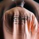 XXXL Explosivefibres "Victory - Est.1983" Cotton rib Rag Top (Orange Juice) спортивна чоловіча футболка для бодібілдингу. F-1467 фото 2