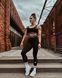 Спортивні жіночі легінси Colby Leggings (Black) Gorilla Wear LS-983 фото 7