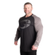 Спортивная мужская футболка Original raglan ls (Black/Grey) Gasp LH-262 фото 2