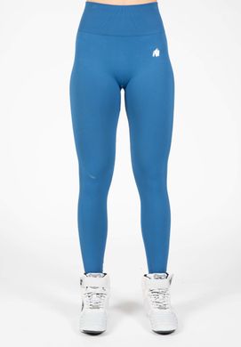 Спортивні жіночі легінси Hilton Seamless Leggings (Blue) Gorilla Wear Lj-142 фото