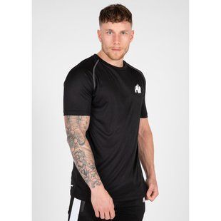 Спортивна чоловіча футболка Performance T-shirt (Black) Gorilla Wear F-896 фото
