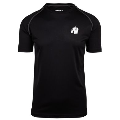 Спортивна чоловіча футболка Performance T-shirt (Black) Gorilla Wear F-896 фото