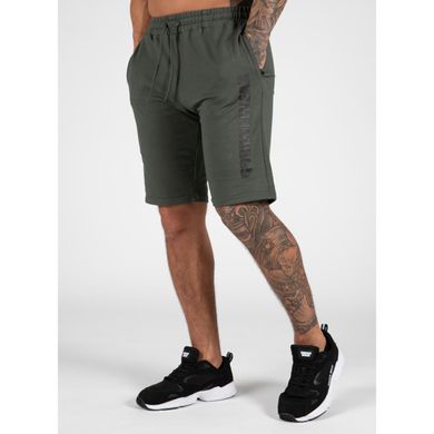 Спортивные мужские шорты Milo Shorts (Green) Gorilla Wear SwS-1043 фото