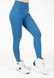 Спортивные женские леггинсы Hilton Seamless Leggings (Blue) Gorilla Wear Lj-142 фото 3