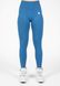 Спортивные женские леггинсы Hilton Seamless Leggings (Blue) Gorilla Wear Lj-142 фото 1