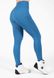 Спортивные женские леггинсы Hilton Seamless Leggings (Blue) Gorilla Wear Lj-142 фото 4