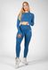 Спортивные женские леггинсы Hilton Seamless Leggings (Blue) Gorilla Wear Lj-142 фото 6
