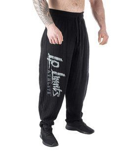 Legal Power Body Pants LpLimits Crinkle Muslin (Black) спортивні чоловічі штани для бодібілдбингу. BP-1458 фото