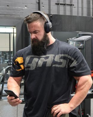 Gasp OG Original Tee (Black) чоловіча спортивна футболка для бодібілдингу. F-1475 фото
