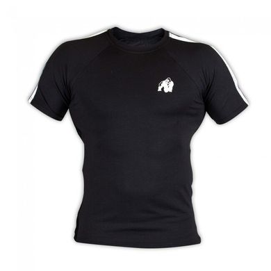 Спортивная мужская футболка Stretch Tee ( Black) Gorilla Wear F-277 фото