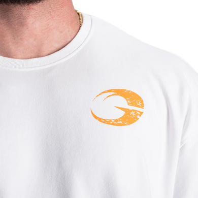 Gasp HW Iron Tee (White) спортивная мужская футболка для бодибилдинга F-1441 фото