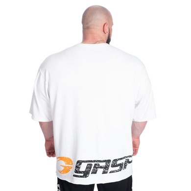 Gasp HW Iron Tee (White) спортивная мужская футболка для бодибилдинга F-1441 фото