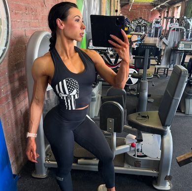 Better Bodies Skull Core Top (Black) спортивний жіночій топ для фітнесу TJ-1317 фото